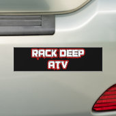 Rack Deep Atv-kleding & accessoires Bumpersticker (Op auto)