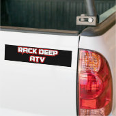 Rack Deep Atv-kleding & accessoires Bumpersticker (Op Truck)