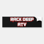 Rack Deep Atv-kleding & accessoires Bumpersticker (Voorkant)