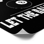 Rack EM hoog doel naar de lucht laat de grappige b Poster (Hoek)