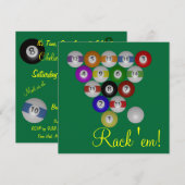 Rack Em Party Kaart (Voorkant / Achterkant)