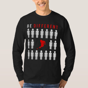 Rack em Up met Humor: spelen biljart - Be Diffe T-shirt