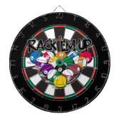 Rack Em Up Pool Dartbord (Voorkant)