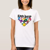 Rack Em Up Pool T-shirt (Voorkant)