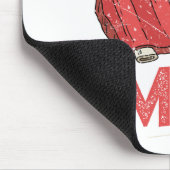 Rack em Up Ribs Lover Pork BBQ Short Baby Back Muismat (Hoek)