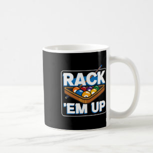 Rack EM Up Stick Speler Sportkrijt Game Pool Koffiemok