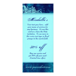 Rack Kaart Floral Grunge Salon Spa Blauw Pagina 2