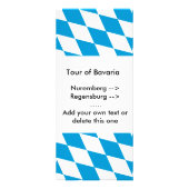 Rack Kaart met vlag van Beieren (Voorkant)