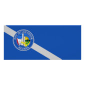 Rack Kaart met Vlag van Las Vegas, Verenigde State (Achterkant)
