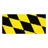 Rack Kaart met vlag van München (Achterkant)