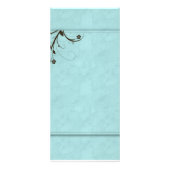 Rack Kaart Watery Blue Floral Spa (Achterkant)