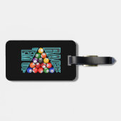 Rack-up Billiards Bagagelabel (Achterkant horizontaal)