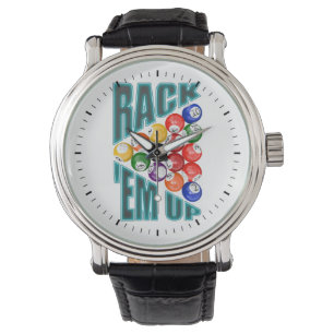 Rack-up Billiards Horloge
