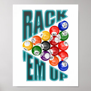 Rack-up Billiards Poster