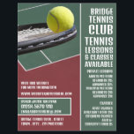 Racket & Ball, Tennis Lessen/Klassen Adverteren Flyer<br><div class="desc">Racket & Ball,  Tennis-lessen/klassen Adverteren brochures door de winkel van het Visitekaartje.</div>