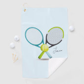 Racket en Bal Tennis Zweet Handdoek (Insitu)