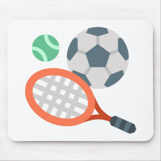 Racket en ballen Muismat