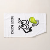 Racket Science Funny Tennis Player Handdoek (Handdoek)