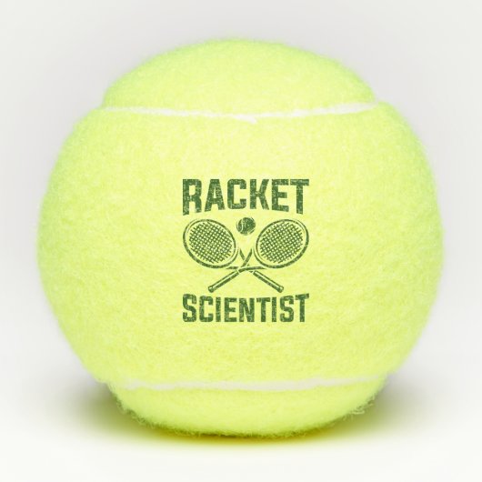 Racket Scientist Tennisballen (Voorkant)