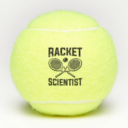 Racket Scientist Tennisballen (Voorkant)