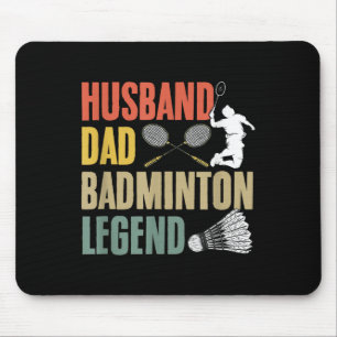 Racket Shuttle Sport Hobby Echtgenoot Vader Badmin Muismat