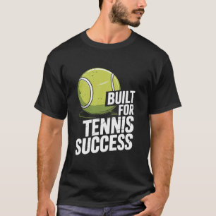 Racket Tennis Speler Moeder, Gebouwd voor Tennis S T-shirt