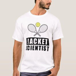 Racket Wetenschapper - Grappige Tennis Quote T-shirt