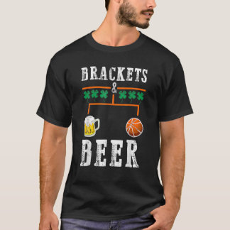 rackets en beer March Basketball college Tournam T-shirt