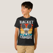 Racketwetenschapper - Badmintonspeler Atleet Shutt T-shirt (Voorkant volledig)