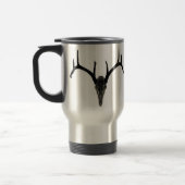 Rackgrafix Buck Skull Travel Mug Reisbeker (Links)