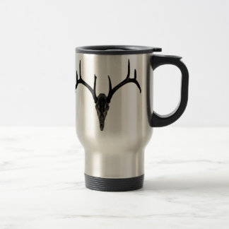Rackgrafix Buck Skull Travel Mug Reisbeker