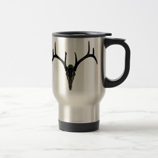 Rackgrafix Buck Skull Travel Mug Reisbeker (Rechts)