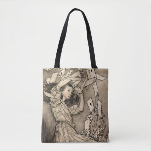 Rackham Alice Gerestaureerd  Wonderland Art Tas