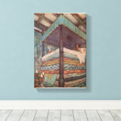 Rackham Fairytal Canvas Prinses en de Erwt (Insitu (Houten vloer))