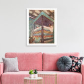 Rackham Fairytal Canvas Prinses en de Erwt Afdruk (Insitu (Woonkamer))
