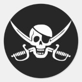 Rackham II Ronde Sticker (Voorkant)