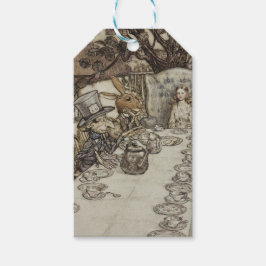 Rackham Mad Tea Party Alice in Wonderland Cadeaulabel