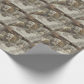  Rackham Mad Tea Party Alice in Wonderland Cadeaupapier (Hoek)