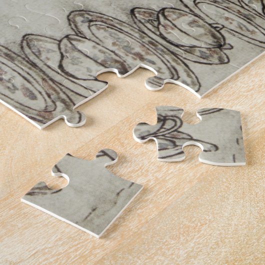 Rackham Mad Tea Party Alice in Wonderland Legpuzzel (Zijkant)