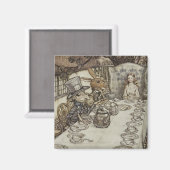  Rackham Mad Tea Party Alice in Wonderland Magneet (Voorkant / Achterkant)