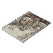 Rackham Mad Tea Party Alice in Wonderland Notitieboek (Linkerzijde)