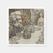  Rackham Mad Tea Party Alice in Wonderland Servet (Voorkant)