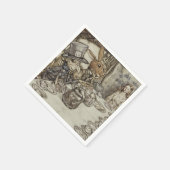  Rackham Mad Tea Party Alice in Wonderland Servet (Hoek)