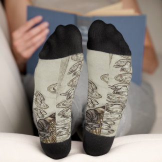 Rackham Mad Tea Party Alice in Wonderland Sokken