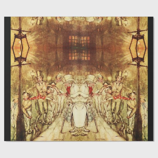 Rackham Scrooge Wrapping Paper Cadeaupapier (Vlak)