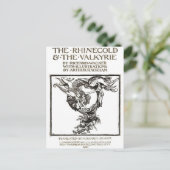 Rackham's Rhinegold Briefkaart (Staand voorkant)