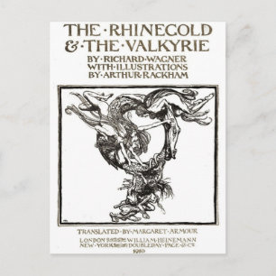 Rackham's Rhinegold Briefkaart