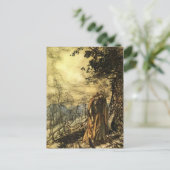 Rackham's Valkyrie Briefkaart (Staand voorkant)