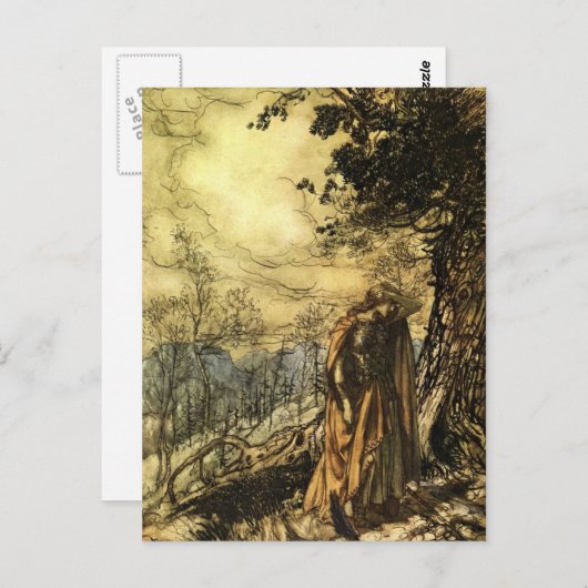 Rackham's Valkyrie Briefkaart (Voorkant / Achterkant)