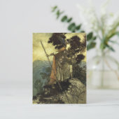 Rackham's Valkyrie Briefkaart (Staand voorkant)